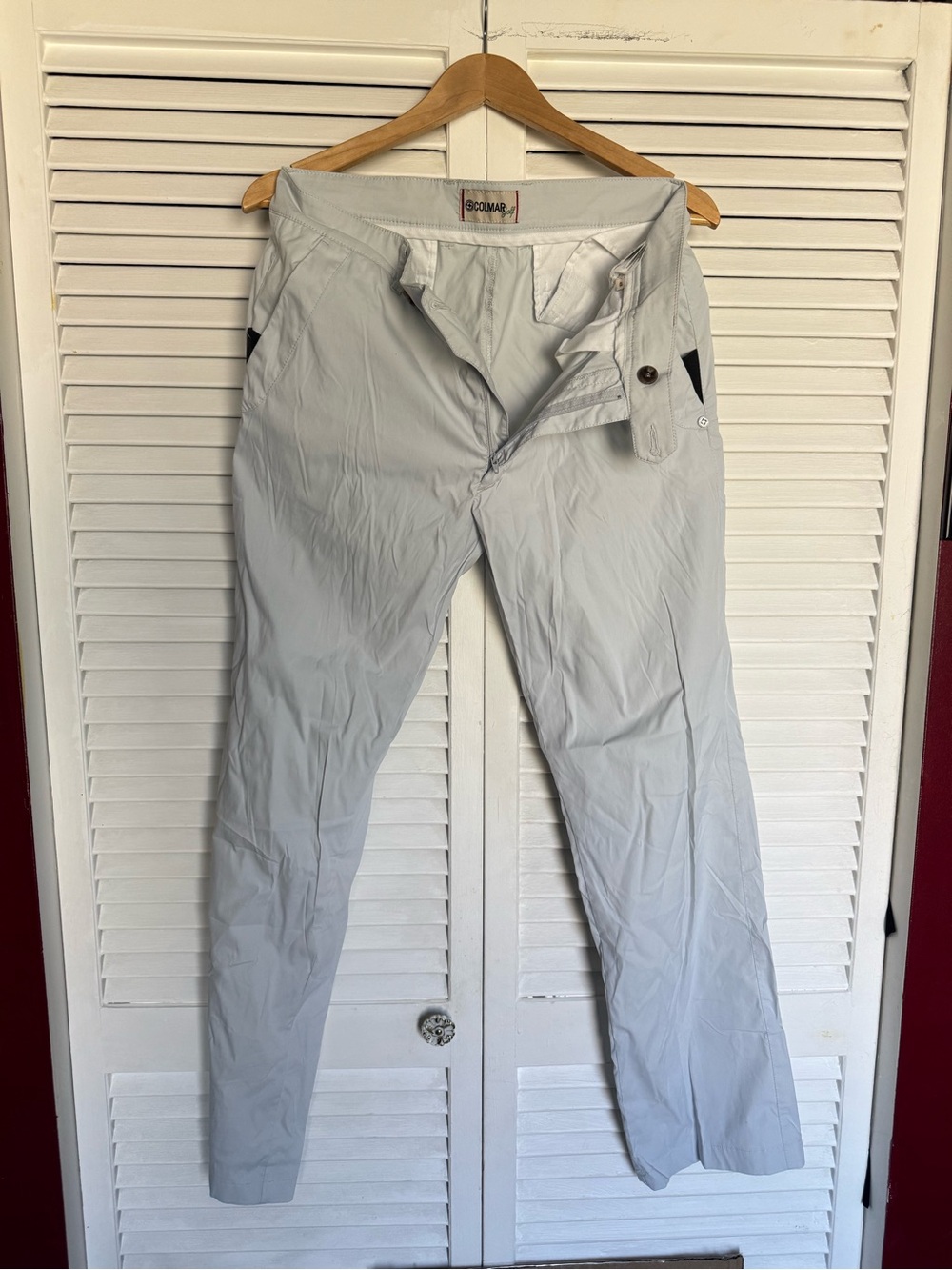COLMAR 🇮🇹 golf Light blue Gray Men's Chinos